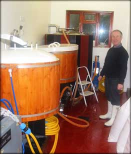 Bob in the brewery